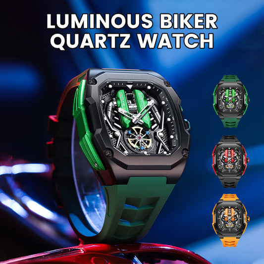 ⌚ ️ 🔥 Orologio bucato in botte - il cuore meccanico sul polso, il romanticismo hardcore che ancora pulsa nella notte!   🔥⌚ ️