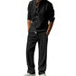 ✨Nuovo Arrivo✨ Completo da Uomo Casual: Camicia e Pantaloni Traspiranti