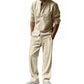 ✨Nuovo Arrivo✨ Completo da Uomo Casual: Camicia e Pantaloni Traspiranti