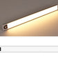 Luce LED con sensore di movimento per armadio dimmerabile magnetica ricaricabile USB C 1500 mAh 76 perle LED 200 lumen per cucina dispensa scale
