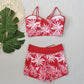 👙 [S-2XL]🏖️Summer Vendita calda 55% OFF🔥Costume da bagno a due pezzi stampato da donna