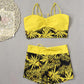 👙 [S-2XL]🏖️Summer Vendita calda 55% OFF🔥Costume da bagno a due pezzi stampato da donna