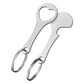 🔑🛍️2 pezzi Carrello della spesa in acciaio inox Token portachiavi