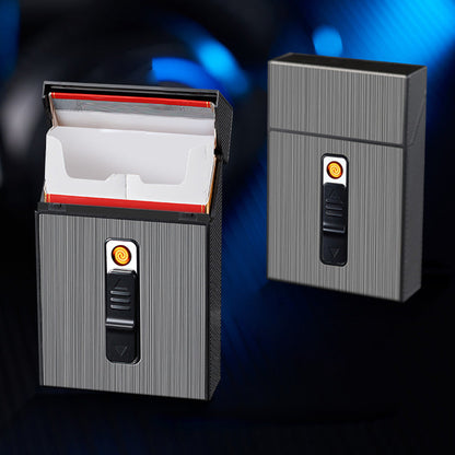 🚬🔥2025 Vendita calda 50% di sconto 🔥Portasigarette con accendino