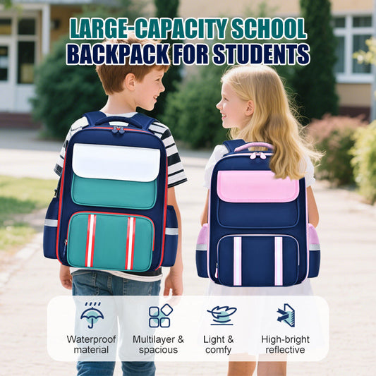 ⏳Promozioni per il ritorno a scuola⏰Zaino scolastico capiente per studenti🎒