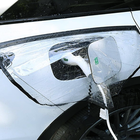 🚗💦【Novità】 Copertura magnetica impermeabile per porta di ricarica per auto elettriche – Proteggi la tua auto dalla pioggia! ☔