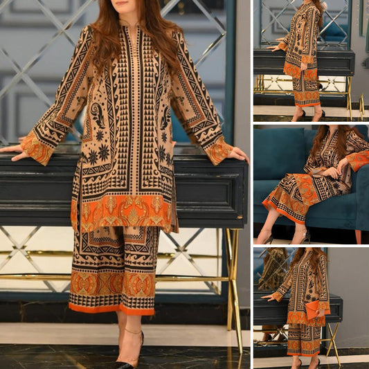 🌸Women's Elegant Printed Two-Piece Set