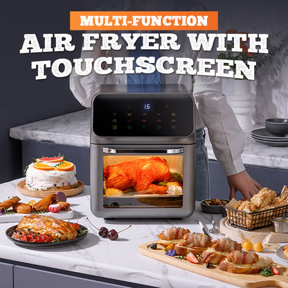 🔥50% di sconto - Vendita calda 🍳🍗 Frittiera multifunzione Visual Air con Touchscreen|Spedizione gratuita ✈️