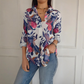 🍂Saldi autunnali 49% di sconto🍁Camicia elegante con bottoni e stampa floreale
