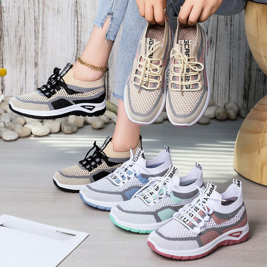 🎉Nuovi arrivi 2026✨Sconto del 50%: Scarpe da corsa da donna con lacci, vestibilità comoda e casual