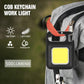 🔦💡  Luci di emergenza per portachiavi COB all'aperto, aiutante multifunzione!