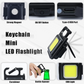 🔦💡  Luci di emergenza per portachiavi COB all'aperto, aiutante multifunzione!