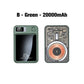 22,5 Watt Ultra Sottile Carica Rapida 20000mAh Power Bank Mobile
