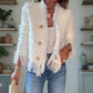 ✨👗Cappotto corto a bottone da donna
