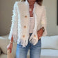 ✨👗Cappotto corto a bottone da donna