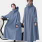 🌧️ Poncho da pioggia per biciclette elettriche di dimensioni eccessive con cappuccio unisex