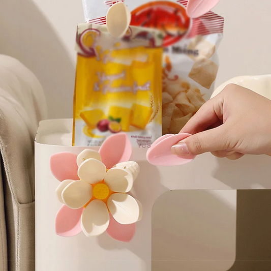 🌸 Acquista 2 Ottieni 3 GRATUITO 🌸 Magnetico a forma di loto Clip alimentare e magnete frigorifero