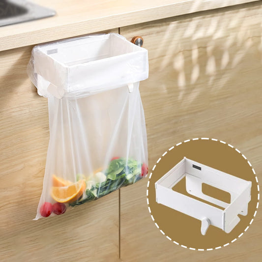 🔥 Promozione calda 50% di sconto 🔥 Portasacchi di spazzatura pieghevoli montati a parete per cucina