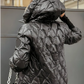 💗 PROMOZIONE DEL'ULTIMO GIORNO - 50% DI SCONTO Giacca da donna a cappuccio in cotone patchwork per autunno e inverno