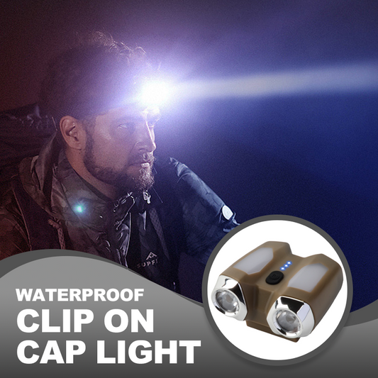 🔦Clip impermeabile multiuso sulla luce del tappo