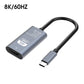 4K HD Type-C till HDMI-displayadapter