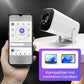 [Holycode] Proiettore Portatile Esterno con WiFi e Bluetooth, Mirroring Schermo Wireless per Uso Domestico ed Esterno, Mini Proiettore 4K con Audio 4K
