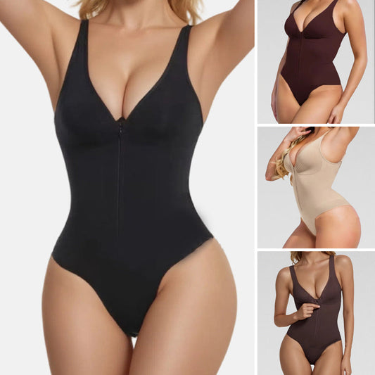 👙Bodysuit senza cerniera a forma di controllo della pancia