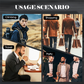 💰Portofolio ultra-sottile in pelle morbida da uomo