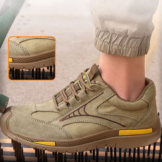 Scarpe da camminare in acciaio traspirante leggero degli uomini