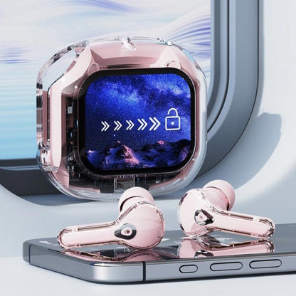 🎵🎧Cuffie Bluetooth  senza fili a schermo tattile a colori