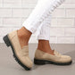 Comodo Chunky Slip sulla piattaforma delle donne