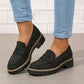 Comodo Chunky Slip sulla piattaforma delle donne