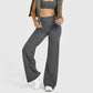 Pantaloni morbidi stretch in vita alta da donna