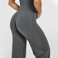 Pantaloni morbidi stretch in vita alta da donna