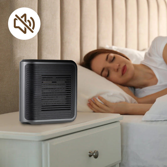 Riscaldatore elettrico da parete da 800 W con termostato regolabile e timer