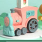 🚂 Nuovo gioco di domino! Lancio automatico del treno per non crollare più le schede
