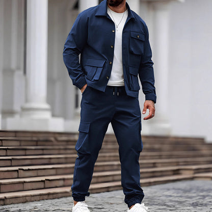 Retro Giacca & Cargo Pantaloni da uomo Set 2 pezzi