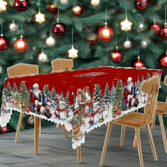 🎅‌Christmas Sale🎄Christmas Tablecloth for Decor