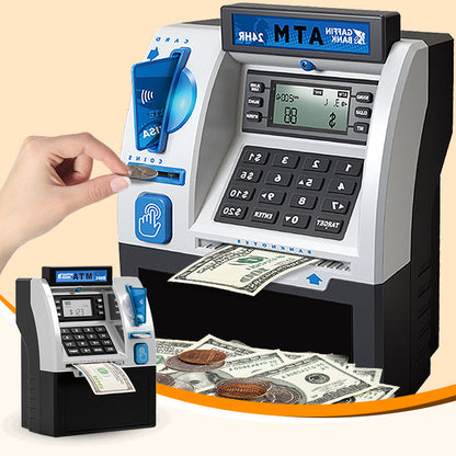 Bancomat elettronico, scatola salvadanaio password alimentata a batteria, barattolo salvadanaio, decorazioni per la casa, regalo per ragazzi e ragazze