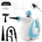 💨 53% DI SCONTO! 🧼 Pulitore a Vapore Portatile 1050W – Pressurizzato, Multi-Superficie & 12 Accessori per una Pulizia Profonda ✨