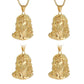 ✝️Sconto del 60%✨Collana con pendente a forma di testa di Gesù