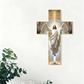 ✝️  Acquista 2 Ottieni 3 GRATUITO   ✨  Retro Gesù Cristo Wall Cross Decor - Vintage Design in legno con simbolismo della fede per accento di casa spirituale 🌟🕊️