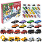 🔥Promozione a tempo limitato 50% DI SCONTO!!!🚗Calendario dell'Avvento per bambini: set di veicoli da cantiere in lega