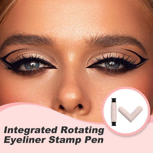 Strumento di trucco per eyeliner alato, strumento di bellezza – per principianti di trucco, per principianti di trucco, facile per occhi gonfi, occhi con cappuccio, gadget di bellezza, Ali Perfette con un solo tocco, resistente all'acqua e