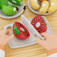 🎄🍅Speciale di Natale: sconto del 64%🎁 Set di alimenti giocattolo da tagliare per bambini