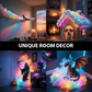 ☁️ Lampada Nuvola LED RGB DIY con Effetto Temporale ⚡ Striscia Luminosa 3D Multicolore USB | Luce d'Atmosfera per Camera da Letto, Gaming Room e Decorazione Parete ✨
