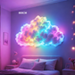 ☁️ Lampada Nuvola LED RGB DIY con Effetto Temporale ⚡ Striscia Luminosa 3D Multicolore USB | Luce d'Atmosfera per Camera da Letto, Gaming Room e Decorazione Parete ✨