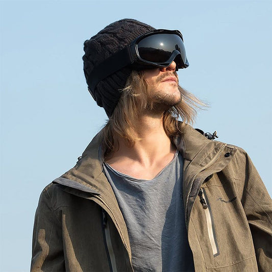 Il regalo perfetto per l'inverno! Occhiali da sci antiappannamento con ampia visione