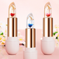 ❣️Compra 1 e Ricevi 1 Gratis❣️Rossetto Gelatina Trasparente con Fiore Che Cambia Colore con la Temperatura