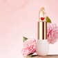 ❣️Compra 1 e Ricevi 1 Gratis❣️Rossetto Gelatina Trasparente con Fiore Che Cambia Colore con la Temperatura